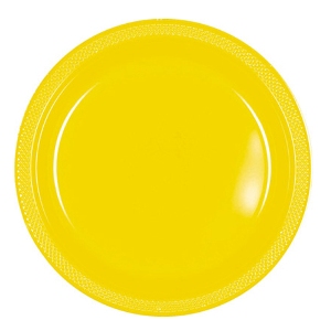 Yellow Dessert Plates